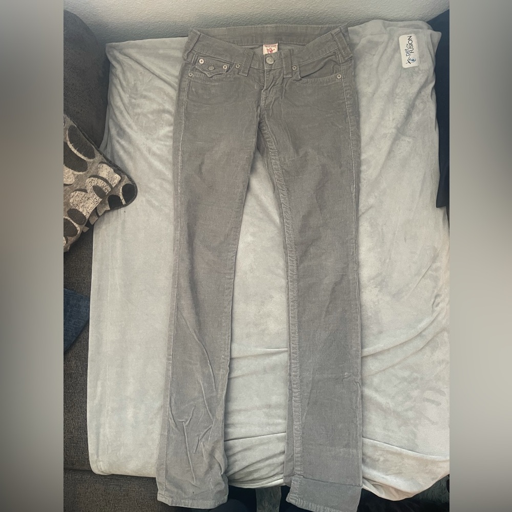 Vintage grey corduroy True Religions